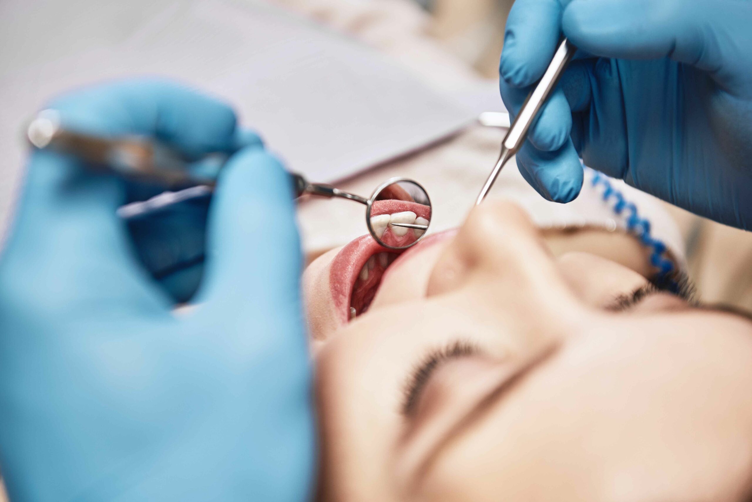 Woman Undergo Dental Procedure | Solomon Family Dentistry in Summerville & Mount Pleasant, SC