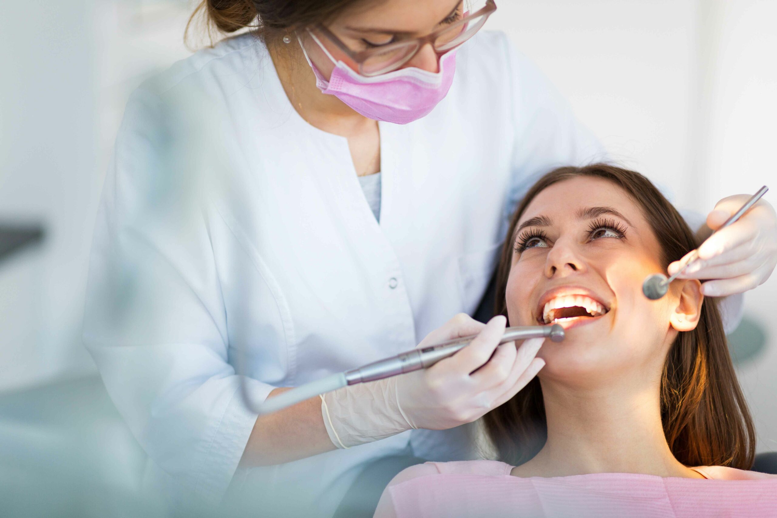 Happy Woman Undergo Dental Procedure | Solomon Family Dentistry in Summerville & Mount Pleasant, SC