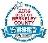 2018 Best of Berkeley Country Winner Award | Solomon Family Dentistry in Summerville & Mount Pleasant, SC